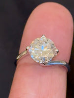 
              10K WHITE GOLD 3.16 CARAT CERTIFIED LAB GROWN DIAMONDS RING
            