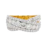 
              2.50 CARAT LAB GROWN DIAMONDS STERLING SILVER GOLD PLATED ENGAGEMENT WEDDING RING
            