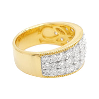 
              2.50 CARAT LAB GROWN DIAMONDS STERLING SILVER GOLD PLATED ENGAGEMENT WEDDING RING
            