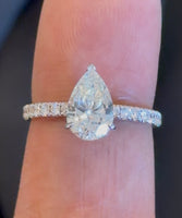
              14K YELLOW GOLD 1.93 CARAT CERTIFIED LAB GROWN DIAMONDS ENGAGEMENT WEDDING RING
            