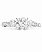 
              14K WHITE GOLD 2 CARAT LAB GROWN DIAMONDS ENGAGEMENT WEDDING RING
            