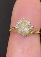 
              10K YELLOW GOLD 3.19 CARAT CERTIFIED LAB GROWN DIAMONDS RING
            