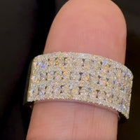 
              2.02 CARAT CERTIFIED LAB GROWN DIAMONDS STERLING SILVER RING
            