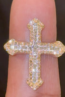 
              10K SOLID YELLOW GOLD 1.25 CARAT REAL DIAMOND ENGAGEMENT RING WEDDING PINKY BAND
            