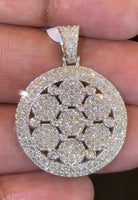 
              1.92 CARAT CERTIFIED LAB GROWN DIAMONDS STERLING SILVER RHODIUM PLATED 1.40 INCHES PENDANT
            