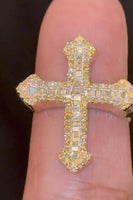 
              10K SOLID YELLOW GOLD 1.25 CARAT REAL DIAMOND ENGAGEMENT RING WEDDING PINKY BAND
            