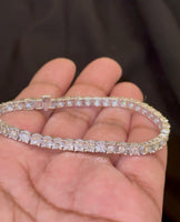 
              1.80 CARAT LAB GROWN DIAMONDS STERLING SILVER 7 INCHES 4 MM BRACELET
            