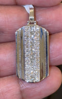 
              2 CARAT CERTIFIED LAB GROWN DIAMONDS STERLING SILVER RHODIUM PLATED 1.50 INCHES PENDANT
            