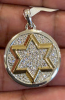 
              1.09 CARAT CERTIFIED LAB GROWN DIAMONDS STERLING SILVER RHODIUM PLATED 1.25 INCHES PENDANT
            