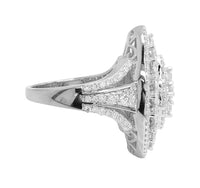 
              2.63 CARAT CERTIFIED LAB GROWN DIAMONDS STERLING SILVER RHODIUM PLATED ENGAGEMENT WEDDING RING
            