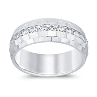 
              10K SOLID WHITE GOLD 1.15 CARAT REAL DIAMOND ENGAGEMENT RING WEDDING PINKY BAND
            