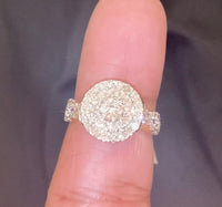 
              10K SOLID YELLOW GOLD 1.35 CARAT REAL WOMEN DIAMOND RING
            