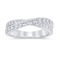 
              10K WHITE GOLD 1.10 CARAT WOMEN REAL DIAMOND ENGAGEMENT RING WEDDING RING BAND
            