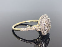 
              10K YELLOW GOLD 1.25 CARAT WOMEN REAL DIAMOND ENGAGEMENT RING WEDDING RING BRIDAL
            