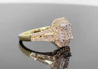 
              10K YELLOW GOLD 1.10 CARAT WOMEN PRINCESS DIAMOND ENGAGEMENT RING WEDDING BRIDAL
            