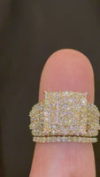 
              10K YELLOW GOLD 2.75 CARAT NATURAL DIAMOND ENGAGEMENT RING WEDDING BAND BRIDAL SET
            