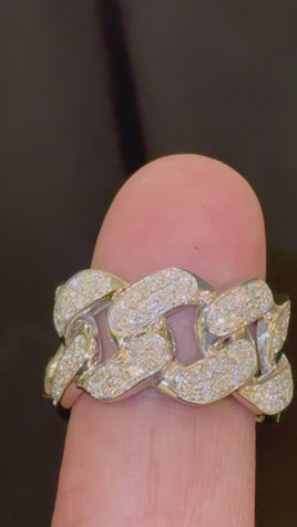 2.73 CARAT CERTIFIED LAB GROWN DIAMONDS STERLING SILVER RING