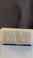 
              1.98 CARAT STERLING SILVER GOLD PLATED 12 MM CERTIFIED LAB GROWN DIAMONDS STUDS EARRINGS
            