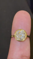 
              10K YELLOW GOLD 3.44 CARAT CERTIFIED LAB GROWN DIAMONDS RING
            