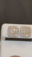 
              1.75 CARAT STERLING SILVER RHODIUM PLATED 10 MM LAB GROWN DIAMONDS STUDS EARRINGS
            