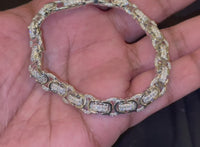 
              2.50 CARAT STERLING SILVER 8 INCHES 9.5 MM CERTIFIED LAB GROWN DIAMONDS BRACELET
            