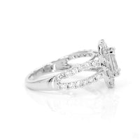 
              10K WHITE GOLD 2.37 CARAT CERTIFIED LAB GROWN DIAMONDS EMERALD RING
            