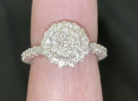 
              10K WHITE GOLD 2.25 CARAT WOMEN NATURAL DIAMOND ENGAGEMENT RING WEDDING RING BRIDAL
            