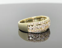
              10K YELLOW GOLD 1.25 CARAT WOMEN REAL DIAMOND ENGAGEMENT RING WEDDING RING BAND
            