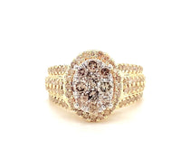 
              10K YELLOW GOLD 2.15 CARAT WOMEN REAL DIAMOND ENGAGEMENT RING WEDDING RING BRIDAL
            