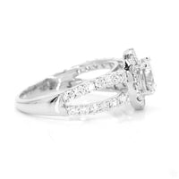
              10K WHITE GOLD 2.23 CARAT CERTIFIED LAB GROWN DIAMONDS RING
            