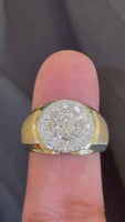 
              10K YELLOW GOLD 2 CARAT LAB GROWN DIAMONDS RING
            
