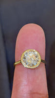 
              10K YELLOW GOLD 3.44 CARAT CERTIFIED LAB GROWN DIAMONDS RING
            