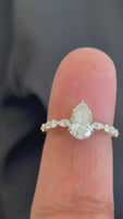 
              14K YELLOW GOLD 1.93 CARAT CERTIFIED LAB GROWN DIAMONDS ENGAGEMENT WEDDING RING
            