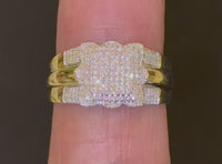 
              10K YELLOW GOLD .35 CARAT MEN DIAMOND WEDDING BAND BRIDAL ENGAGEMENT RING PINKY
            