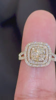 
              10K YELLOW GOLD 1.25 CARAT WOMENS REAL DIAMOND BRIDAL WEDDING ENGAGEMENT RING
            
