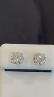 
              10K YELLOW GOLD 2.50 CARAT 7 MM LAB GROWN DIAMONDS SOLITAIRE STUDS EARRINGS
            