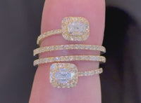 
              10K SOLID YELLOW GOLD 1 CARAT NATURAL DIAMONDS WOMEN RING
            