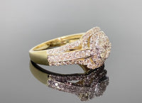 
              10K YELLOW GOLD 1.50 CARAT WOMEN REAL DIAMOND ENGAGEMENT RING WEDDING RING BRIDAL
            