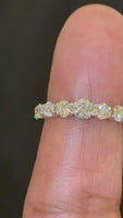 
              14K WHITE GOLD 1.43 CARAT CERTIFIED LAB GROWN DIAMONDS RING BAND
            