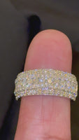 
              2.23 CARAT CERTIFIED LAB GROWN DIAMONDS STERLING SILVER RING
            