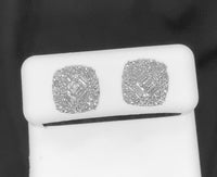 
              10K WHITE GOLD 1.15 CARAT 10 MM 100% GENUINE DIAMONDS MENS/WOMENS EARRING STUDS
            