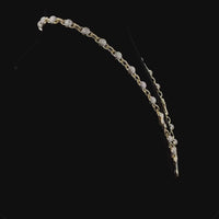 
              10K YELLOW GOLD 15.50 CARAT REAL DIAMOND 22 INCHES 51.15 GRAMS GOLD CROSS CHAIN NECKLACE
            