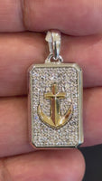 
              1.12 CARAT CERTIFIED LAB GROWN DIAMONDS STERLING SILVER RHODIUM PLATED 1.25 INCHES PENDANT
            