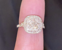 
              10K YELLOW GOLD 1.25 CARAT WOMEN REAL DIAMOND ENGAGEMENT RING WEDDING RING BRIDAL
            