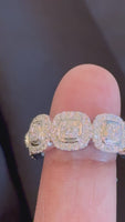 
              1.82 CARAT CERTIFIED LAB GROWN DIAMONDS STERLING SILVER RING
            