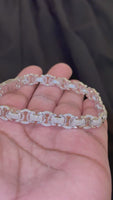 
              2.16 CARAT LAB GROWN DIAMONDS STERLING SILVER 8.50 INCHES 9 MM BRACELET
            
