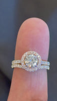
              14K YELLOW GOLD 1.91 CARAT CERTIFIED LAB GROWN DIAMONDS ENGAGEMENT RING WEDDING BAND BRIDAL SET
            