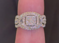 
              10K WHITE GOLD 2 CARAT WOMENS DIAMOND ENGAGEMENT RING WEDDING BAND BRIDAL SET
            