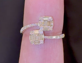 10K SOLID YELLOW GOLD .85 CARAT REAL DIAMOND WOMEN BRIDAL WEDDING ENGAGEMENT RING