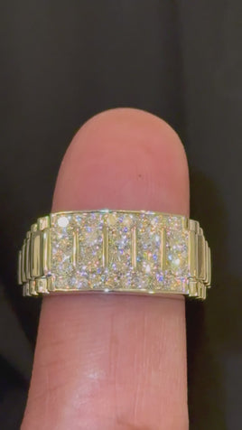 1.73 CARAT CERTIFIED LAB GROWN DIAMONDS STERLING SILVER RING